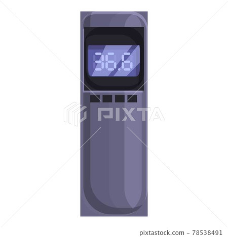 Laser thermometer convenient icon, cartoon style 78538491