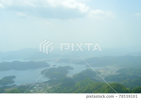 吹黃沙的里亞海岸景觀 78539101