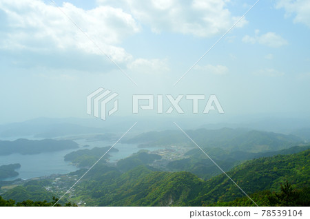 吹黃沙的里亞海岸景觀 78539104