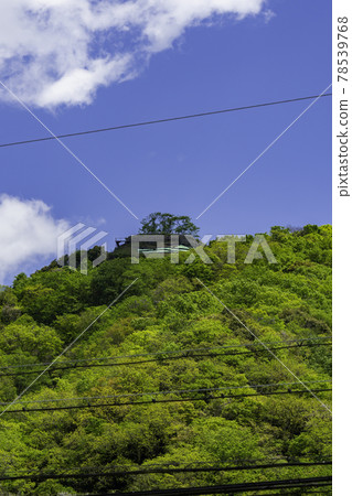 Hirafuku, Rijin Castle Ruins, Sayo Town, Sayo District, Hyogo Prefecture Hirafuku, Rijin Castle Ruins, Sayo Town, Sayo District, Hyogo Prefecture 78539768