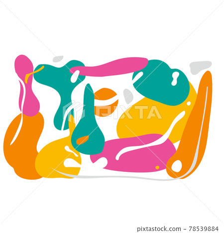 Retro color vector background Retro color vector background 78539884