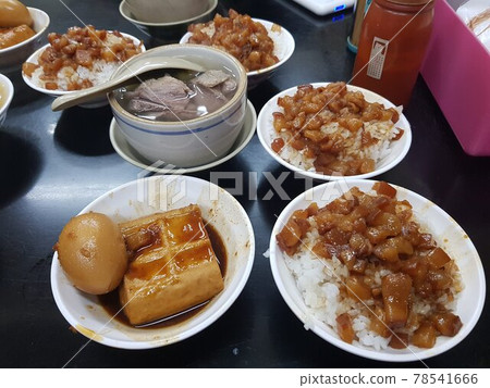 A table of traditional snacks 78541666