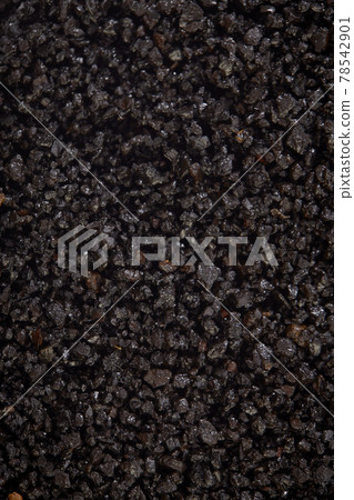 Organic fertiliser humic granules background Organic fertiliser humic granules background 78542901