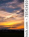 A sunset 78543450