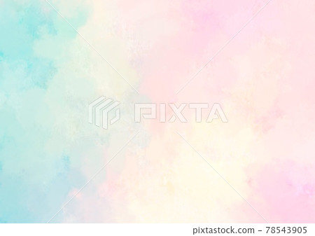Fantastic bleeding iridescent watercolor texture background 78543905