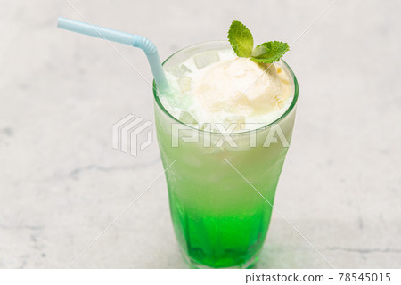 Melon soda cream Melon soda cream 78545015