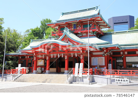 Tomioka Hachiman Shrine (Koto-ku, Tokyo) Main Hall Tomioka Hachiman Shrine (Koto-ku, Tokyo) Main Hall 78546147
