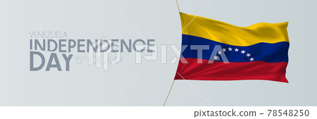 Venezuela independence day vector banner, greeting card Venezuela independence day vector banner, greeting card 78548250