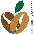 Coffee beans, coffee tree, logo 78548686