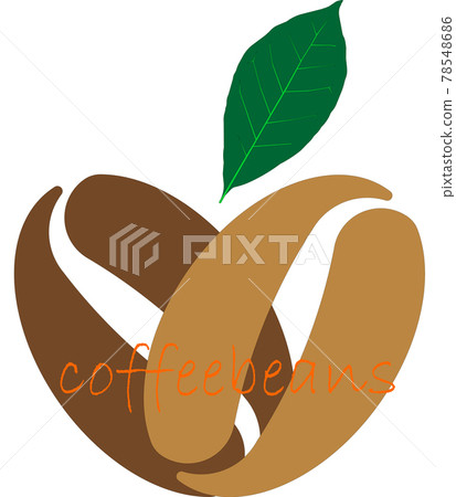 Coffee beans, coffee tree, logo 78548686