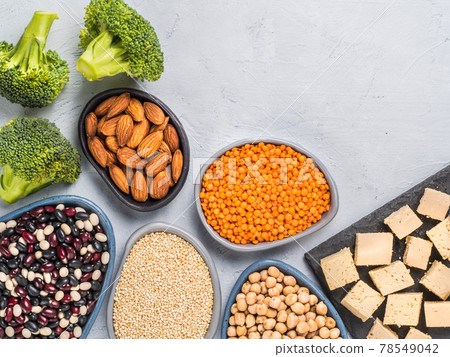 Vegan protein concept 78549042