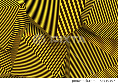 3d render illustration of abstract striped shapes backdrop texture. 3d render illustration of abstract striped shapes backdrop texture. 78549397