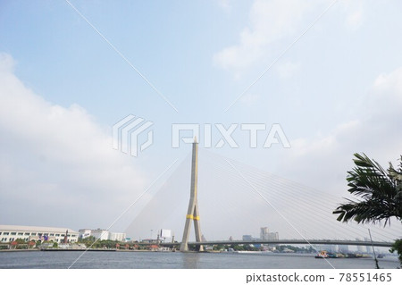 Rama VIII Bridge in Bangkok, Thailand Rama VIII Bridge in Bangkok, Thailand 78551465