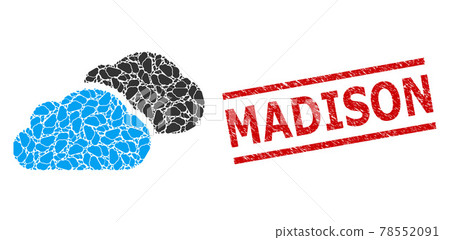 Clouds Recursion Composition of Clouds Items and Scratched Madison Seal Clouds Recursion Composition of Clouds Items and Scratched Madison Seal 78552091