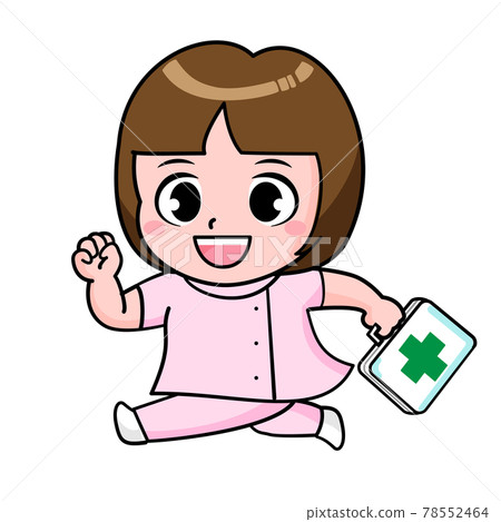 護理師照顧者醫院疾病治療插圖材料 78552464