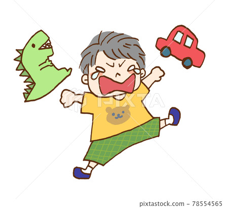 暴力男孩不愉快時期插畫2 78554565