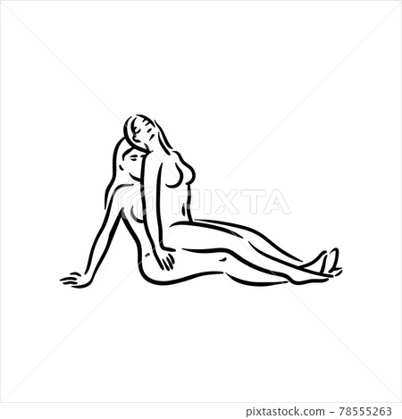 Homosexual two lesbian girls sex pose illustration Homosexual two lesbian girls sex pose illustration 78555263