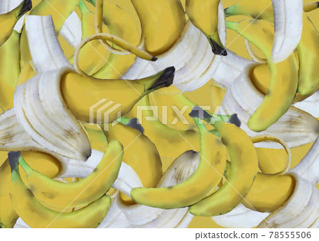 Banana background banana Banana background banana 78555506