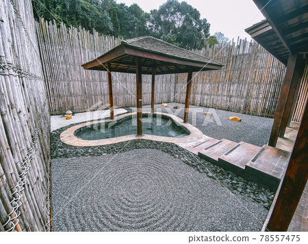 Japanese onsen in Monchan, Mae Rim, Chiang Mai province, Thailand 78557475