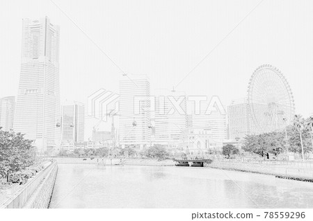 [神奈川縣] 好天氣的港未來城市索道 78559296