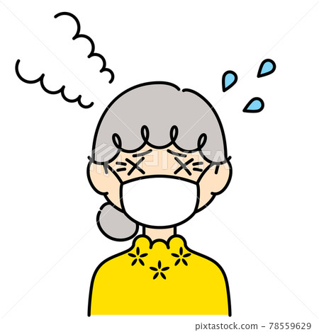 戴口罩的女人越來越熱【老人,色】 戴口罩的女人越來越熱【老人,色】 78559629