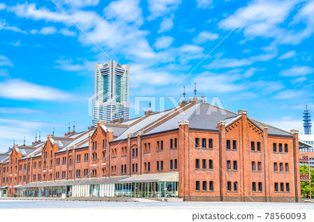 Cityscape of Yokohama Scenery around Minatomirai Red Brick Warehouse Cityscape of Yokohama Scenery around Minatomirai Red Brick Warehouse 78560093