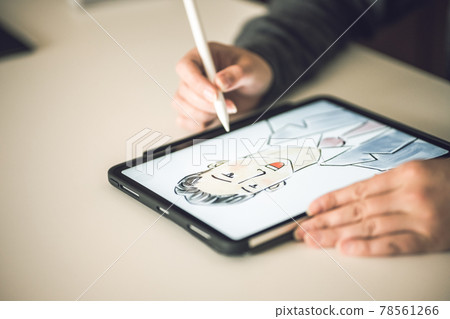 一個插畫家畫的男人 一個插畫家畫的男人 78561266