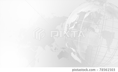 Monotone digital network image white background 78561503