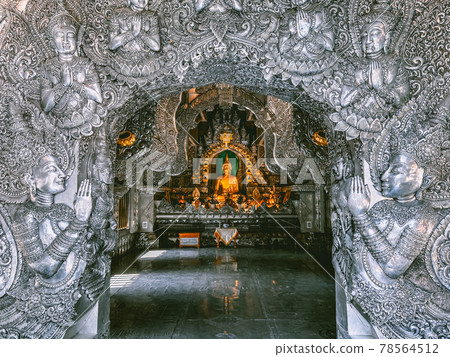 Wat Sri Suphan, Chiang Mai Silver Temple in Thailand 78564512