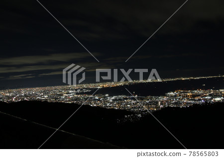 六甲山夜景 六甲山夜景 78565803