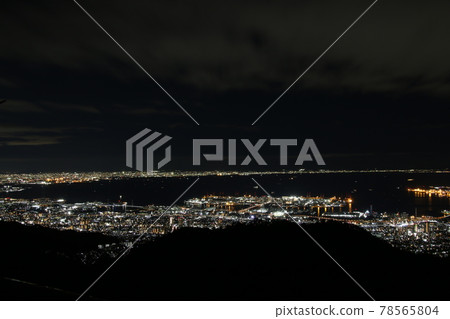 六甲山夜景 六甲山夜景 78565804