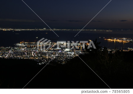 六甲山夜景 六甲山夜景 78565805