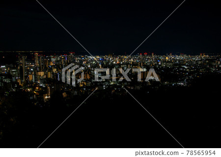 從維納斯橋的夜景 78565954