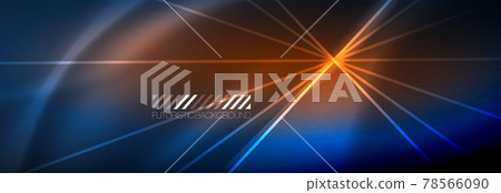 Neon dynamic beams vector abstract wallpaper background. Wallpaper background, design templates for business or technology presentations, internet posters or web brochure covers Neon dynamic beams vector abstract wallpaper background. Wallpaper background, design templates for business or technology presentations, internet posters or web brochure covers 78566090