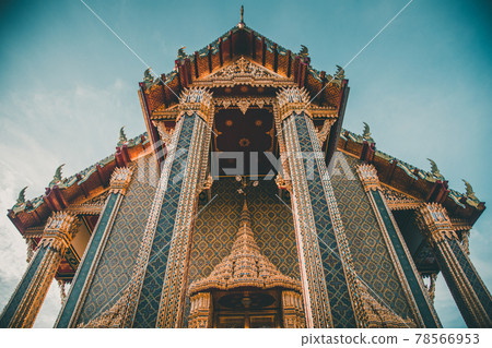 Wat Ratchabophit Sathitmahasimaram temple in Bangkok, old Town, Thailand Wat Ratchabophit Sathitmahasimaram temple in Bangkok, old Town, Thailand 78566953