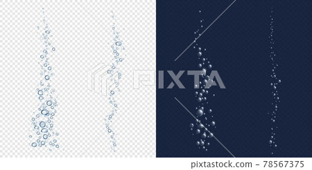 Air bubbles, water or soda oxygen fizz clip art 78567375