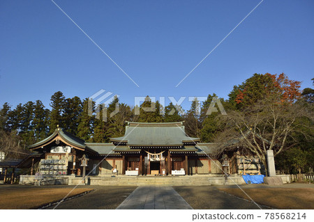 茨城縣水戶市的Gokoku神社 茨城縣水戶市的Gokoku神社 78568214