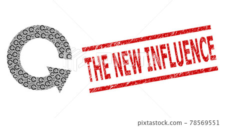 Rotate Ccw Recursion Composition of Rotate Ccw Icons and Grunge The New Influence Stamp Rotate Ccw Recursion Composition of Rotate Ccw Icons and Grunge The New Influence Stamp 78569551