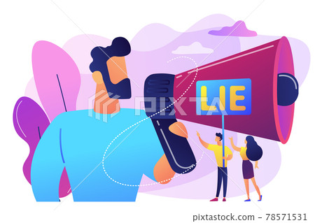Cheating concept vector illustration. 78571531