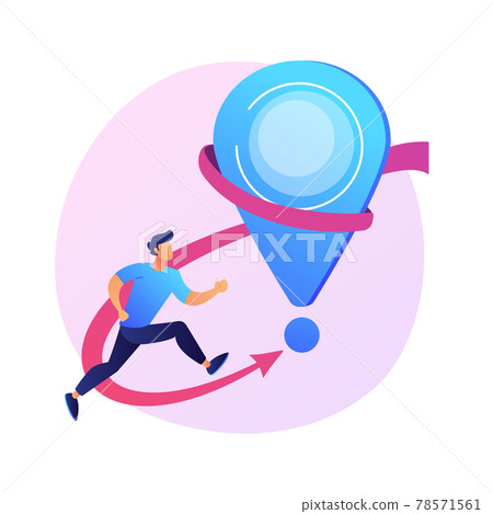 Sightseeing tour vector concept metaphor 78571561