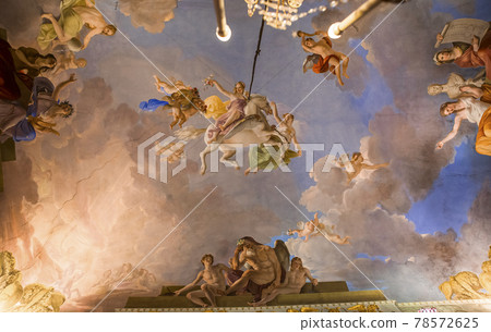 interiors of Palazzo Pitti, Florence, Italy interiors of Palazzo Pitti, Florence, Italy 78572625