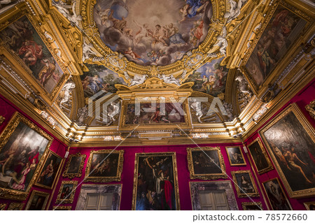 interiors of Palazzo Pitti, Florence, Italy 78572660