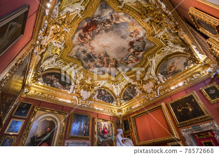 interiors of Palazzo Pitti, Florence, Italy interiors of Palazzo Pitti, Florence, Italy 78572668