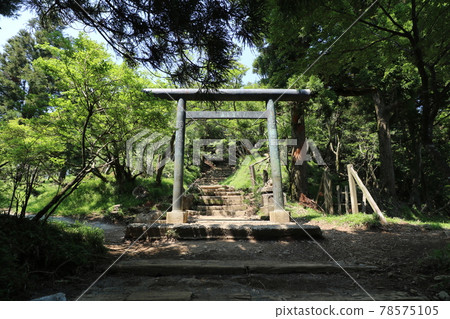 Oyama mountain trail in Tanzawa, Kanagawa Prefecture Oyama mountain trail in Tanzawa, Kanagawa Prefecture 78575105