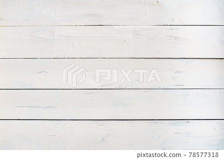 White wooden rustic background of horizontal planks White wooden rustic background of horizontal planks 78577318