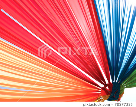 colorful cloth draping colorful cloth draping 78577355