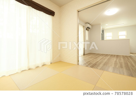 Newly built Japanese-style room and LDK 78578028
