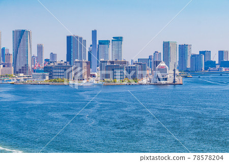 【東京街景】從彩虹橋眺望東京都 【東京街景】從彩虹橋眺望東京都 78578204