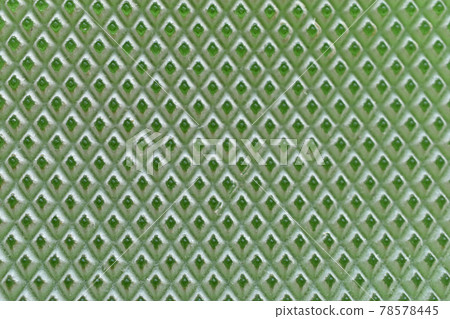 Green rubber surface with triangles and rhombuses Green rubber surface with triangles and rhombuses 78578445