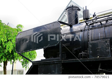I want to see you going on Kinugawa Road ... Steam locomotive with a gate differential [C11] -Aizu Tajima Station 78579021